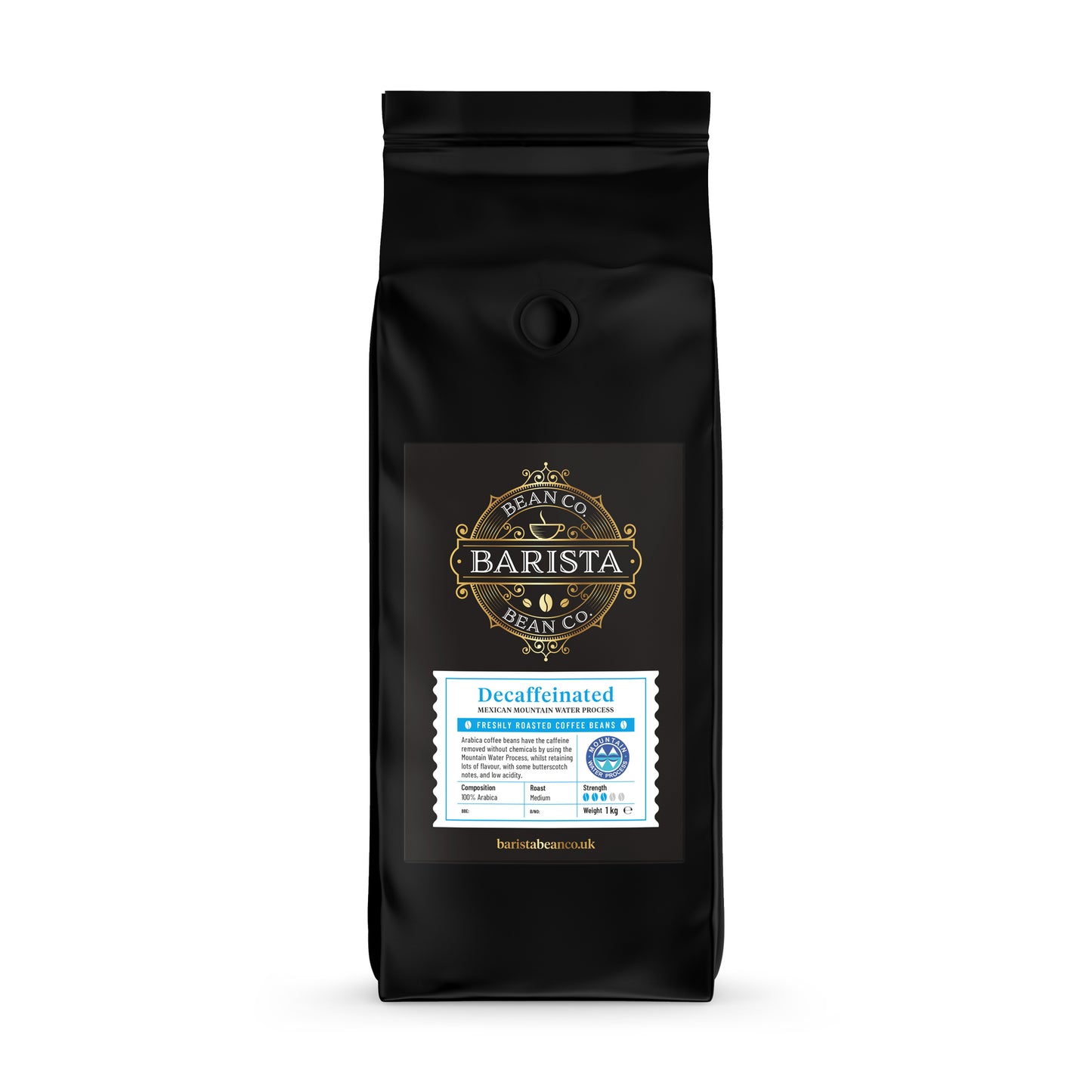 Decaffeinated Coffee (Beans or Ground) - By Barista Bean Co.